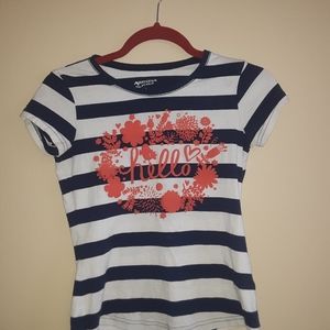 Blue and white striped shirt Arizona Jean